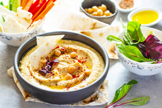 Mediterranean Hummus Bowl - Aleta Farms