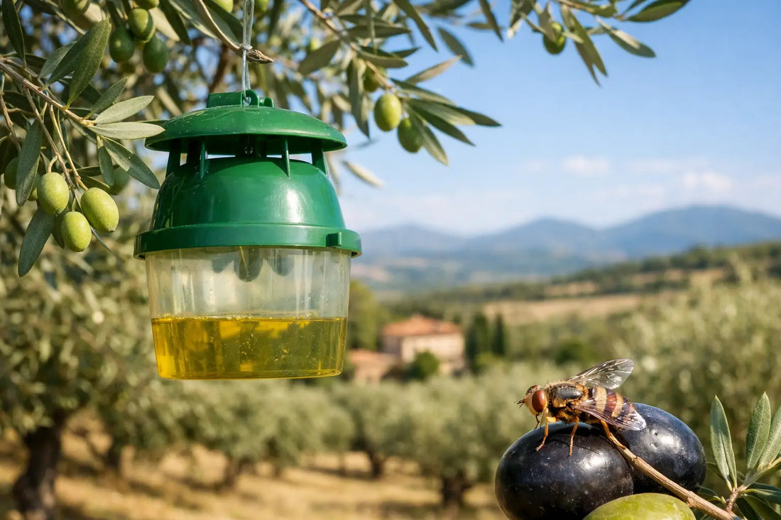 Use of Eco Traps for Olive Fruit Flies