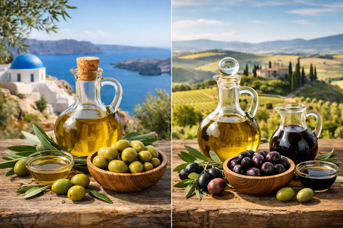 Greek Olive Oil vs Italian Olive Oil Compared