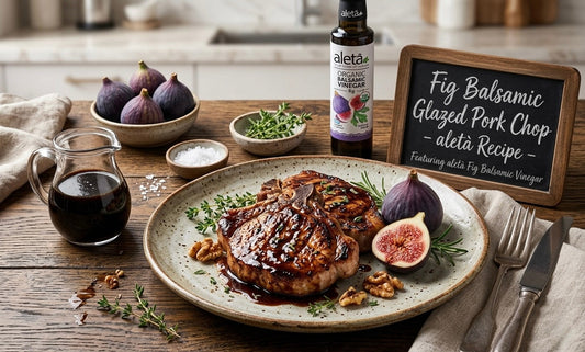Aleta Fig Balsamic Glazed Pork Chop