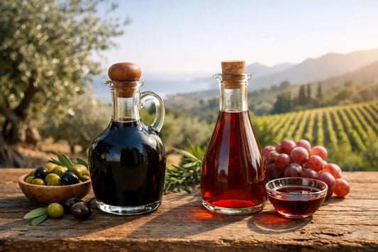 Infused Balsamic Versus Wine Vinegar Compared