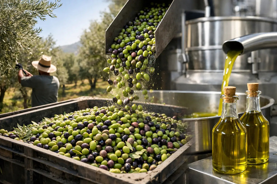 Farm to Bottle Olive Oil Process Explained
