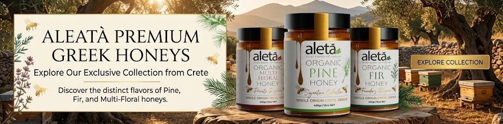 Organic Greek Raw Honey