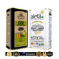Aleta Organic & Ellora PDO Single Estate Extra Virgin Greek Olive Oil, 1 Ltr Tin, 33.8 oz. Combo