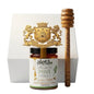 Aleta Organic Rare Pine Honey Gift, Single Origin Superfood, Signature Collection, Gift Box w/ Dipper, 450g (1lb)
