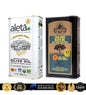 Aleta Organic & Ellora PDO SITIA Single Estate Extra Virgin Greek Olive Oil, 1 Ltr Tin, 33.8 oz. Combo