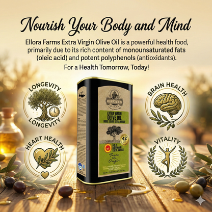 Traceable & Single Estate Greek Extra Virgin Olive Oil, Kosher & PDO Certified, 33.8 oz.