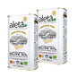Aleta Organic & PDO Single Estate Traceable Extra Virgin Greek Olive Oil, 1 Ltr Tin, 33.8 oz. Pack of 2