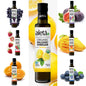 Aleta Organic, Infused Balsamic Vinegar, Plain & Mango Pack, Glass Bottle, 8.45 oz., Pack of 2
