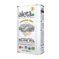 Aleta Organic & PDO Single Estate Traceable Extra Virgin Greek Olive Oil, 1 Ltr Tin, 33.8 oz. Pack of 1